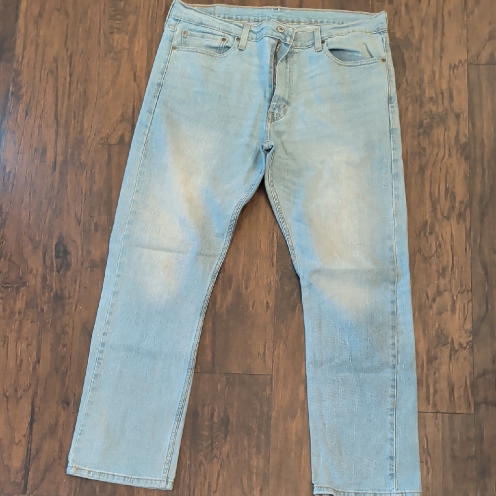Levi's Men's Light Wash Straight Jeans